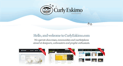 Desktop Screenshot of curlyeskimo.com